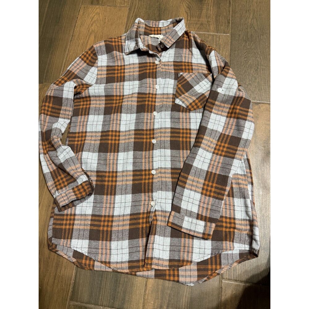 Adora Plaid Button Front